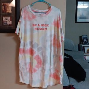 Colorful Night Shirt Size Small